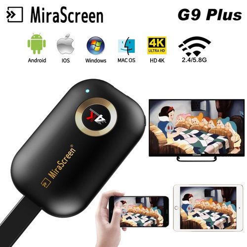 4K 5G HDMI WiFi Display Dongle HD Video Cable Adapter to TV for iPhone  Android