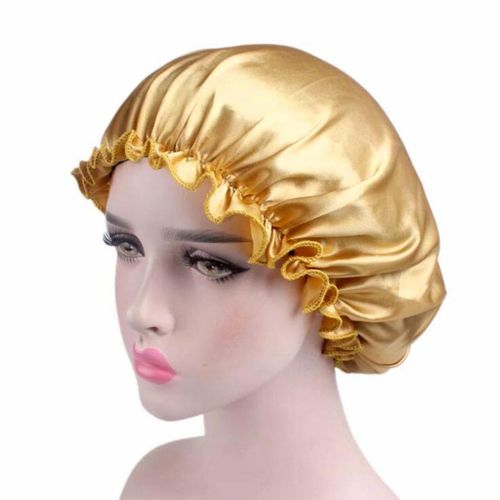 BONNET CAP Long Hair Care Hat Woman Silk Satin Protection Night