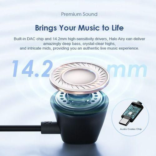 Oraimo Type-C Halo Airy Ultimate Remote Control In-ear Earpiece - image 6
