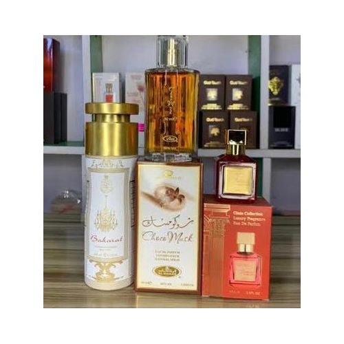 product_image_name-Generic-Bakkarat 25ml and Bakkarat body spray with Choco musk 50ml-1