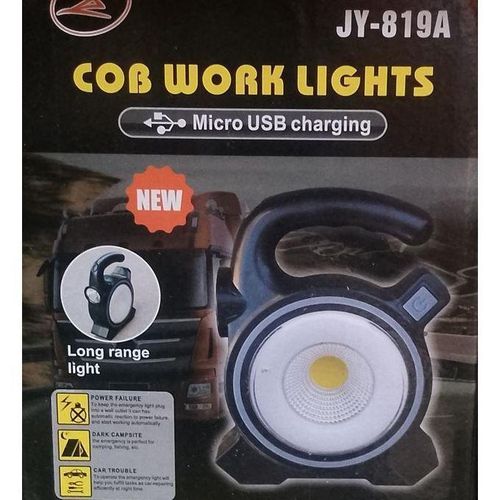 Generic COB Work Rechargeable Long-range Flashlight - image 3