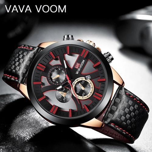 Brand Fashion Business Quartz Waterproof Men's Watch