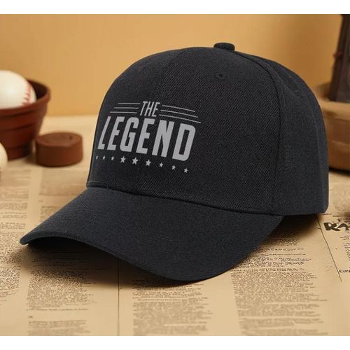 Fashion Everyday Design Cap: Black