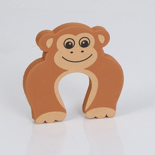 Generic 1Pc Baby Safe Door Stopper Cute Animal Cabinet Locks Door Clip Kids  Finger Protector Soft Foam Door Stopper