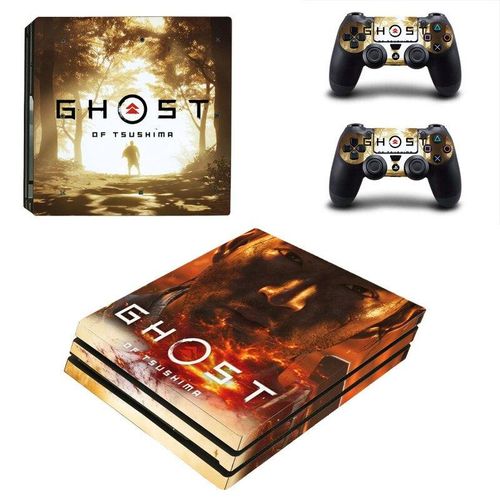Generic Ghost of Tsushima PS4 Pro Skin Sticker Decal Cover