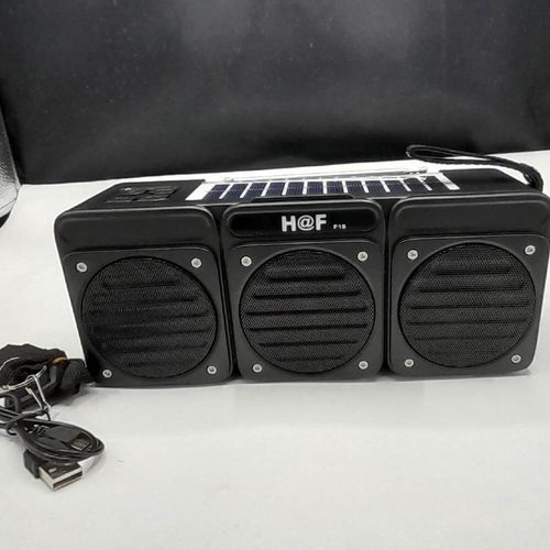 Generic Quality Portable Solar Bluetooth Speaker MP3 Player With TorchLight - image 5