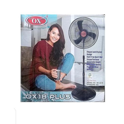 Ox Plus Electric Standing Fan 18Inch