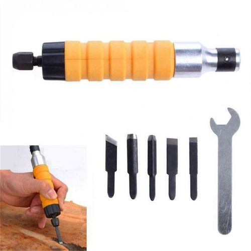Generic Electric Wood Carving Tools Woodworking Machine + 5 S