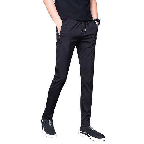 Fashion Men's Sweatpants With Zipper Pockets Athletic Pants | Jumia Nigeria