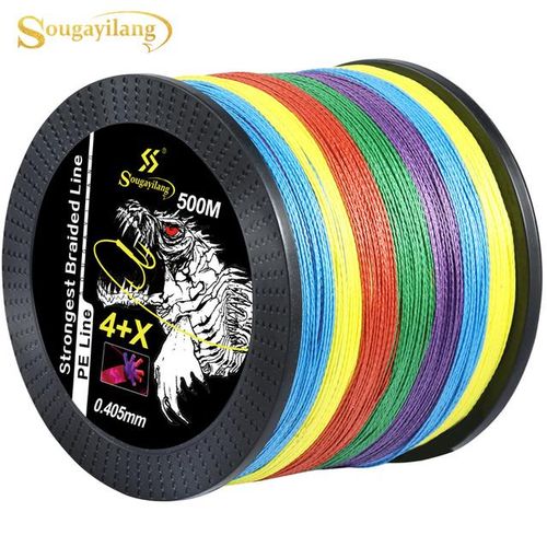 Generic Sougayilang 150m 500m Multifilament Fishing Wire Carp Fishing Line  Fishing Tool 4 Strands Pe Fishing Line Braid Fishing Line