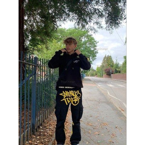 Vintage Cargo Pants Women Harajuku Baggy Hip Hop Trousers Loose