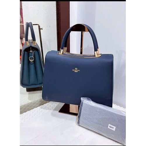product_image_name-Fashion-Lovely Ladies Handbag NAVY BLUE-1