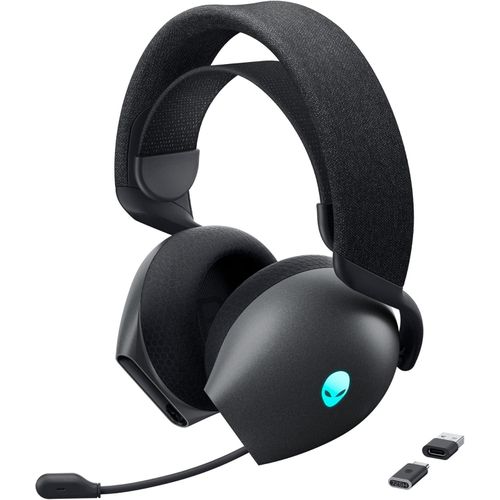Alienware Tri-mode Wireless Gaming Headset Aw725h - Wired/wireless, Bluetooth 5.3, Audio Output - 20 Hz