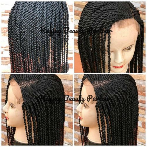 Fashion Braided Ghana Weaving Wig