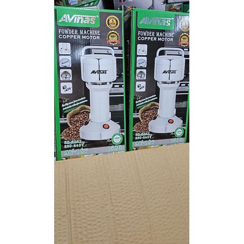 Avinas 150G Electric Powder Grinder And Spice Grinder - 1000W Copper Motor