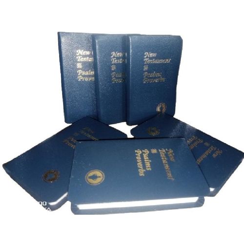 Generic  New Testament Bible With Psalms & Proverbs ( Blue Hardcover)- Pack Of 6 - image 6