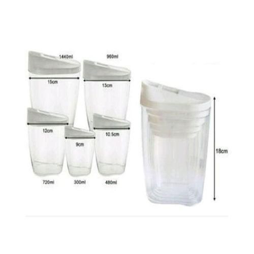 product_image_name-Generic-Plastic Cereal Container Set -4