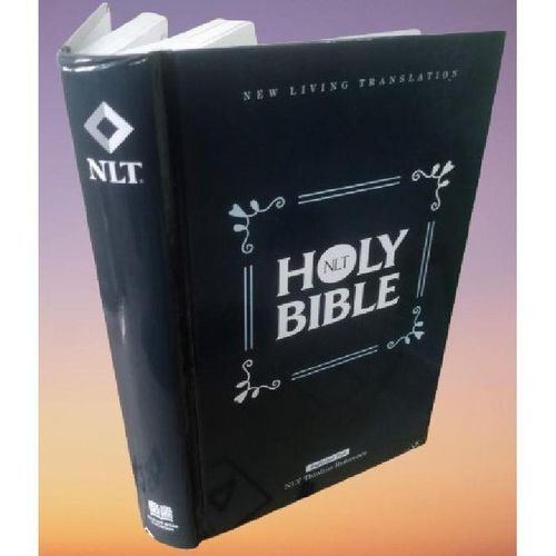 Holy Bible New Living Translation  (NLT) Thinline Reference Large Print (Hardcover)