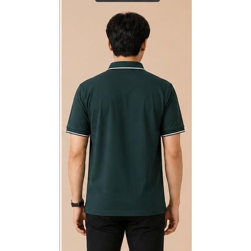LC WALKIKI men's dark green polo shirt - image 2