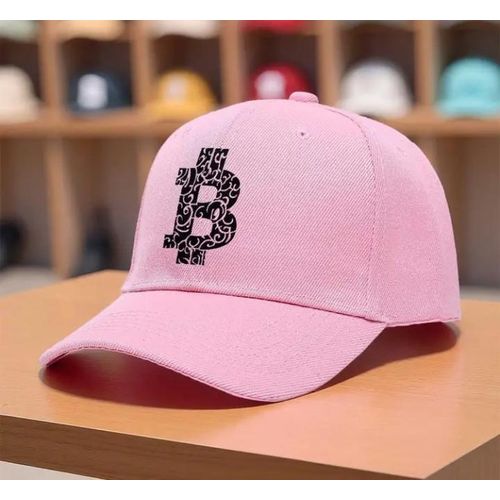 product_image_name-Fashion-Diamond Retro Design  Face Cap: Pink -1