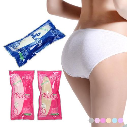 Generic Men's And Women's Disposable Underwear Pure Cotton All Cotton  Outdoor Shorts Women's Travel Free Underwear