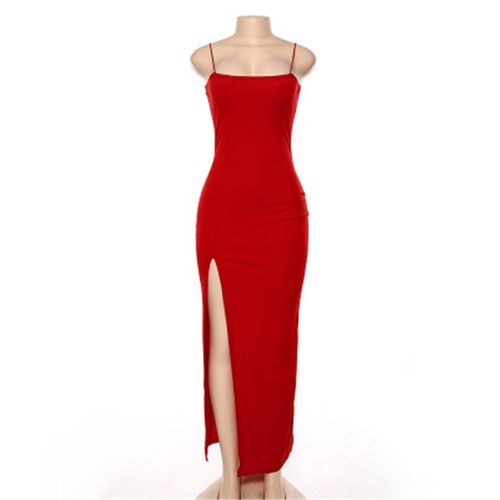 Double Web Strap Sleeveless Dress – 68TH AVE