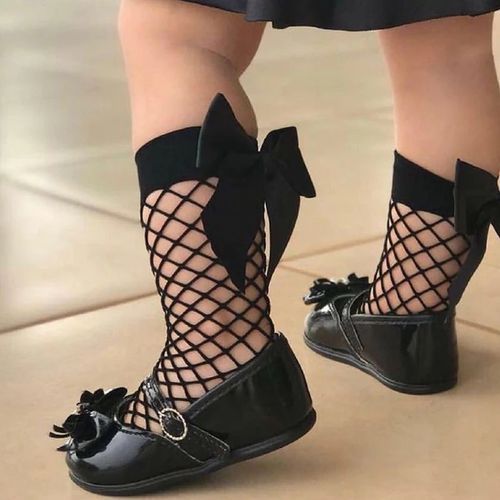 Girls net on sale socks