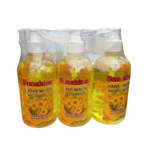 Sunshine ANTIBACTERIAL Hand Wash - Savon Liquide (Flower Fresh) - x 3