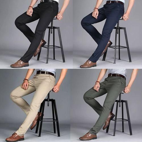product_image_name-Fashion-4 in 1 original smart wear chinos for men-1