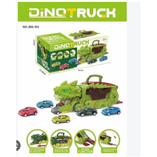 Generic Dino Truck transport car carrier toy set - image 2