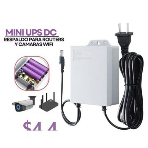 Generic DC 12v-2A Mini Ups Battery Backup interface for Time Attendance Machine, WiFi,Modern,Router and Security cameras - image 3