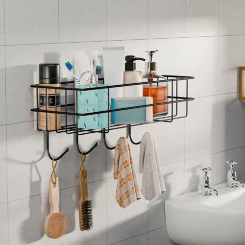 Generic Wall Mounted Caddy Shelf Bathroom Corner Rack - image 2
