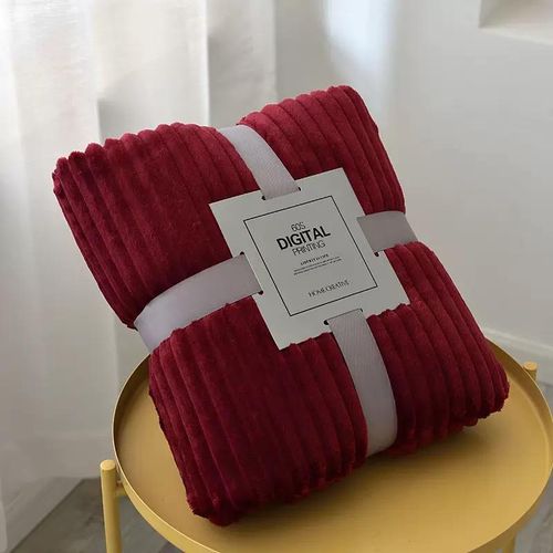 Generic Fleece Throw Blanket - Large 180x200cm Super Soft Warm Duvet