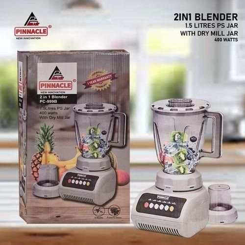 product_image_name-Pinnacle-Electric 2in 1 Blender And Grinder - 1.5Liters -1