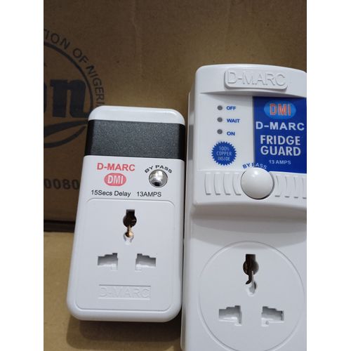 DMarc Fridge Guard 13amp+tv Guard Surge Protector 13amp