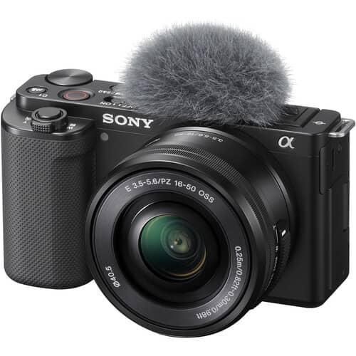Sony ZV-E10 Mirrorless Camera with 16-50mm Lens (Black) - image 2