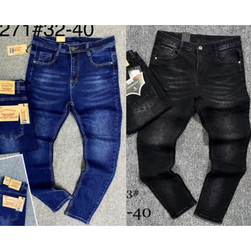 product_image_name-Fashion-Smart Quality Stock Jeans- Blue And Black-1