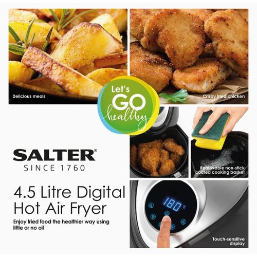 Shop Salter XL Digital Hot Air Fryer, 4.5 Litre