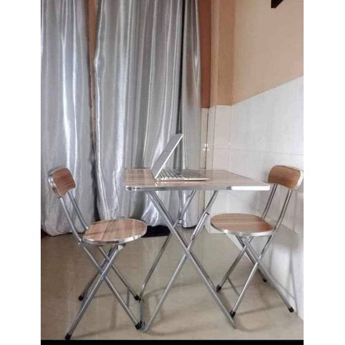 Generic Adjustable Reading Table And Two 2 Chairs Wooden Metallic Jumia Nigeria