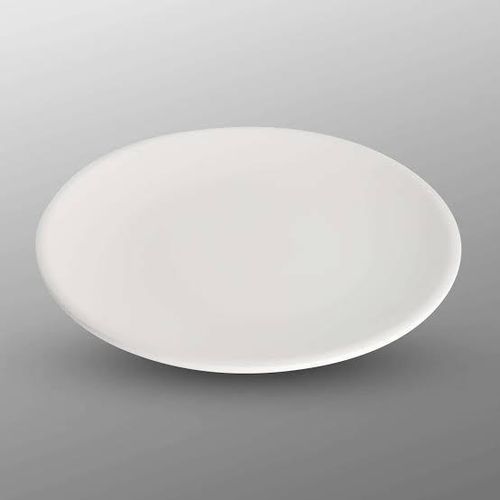 Generic Breakable dish serving plate__ white__ 6 pcs - image 2