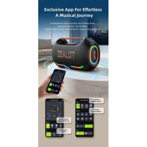 Zealot ZE41 PartyBox 250W Bluetooth Speaker Subwoofer - image 2