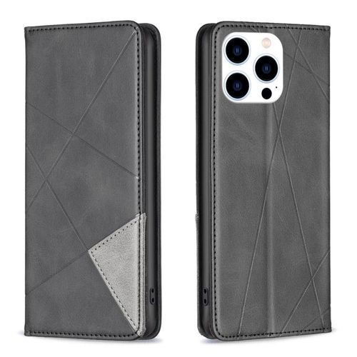 product_image_name-Generic-iPhone 15promax Quality Leather Case -Black -2