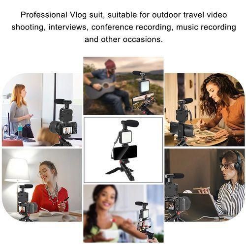 Generic 3 In 1 Live Streaming Vlog Vlogging Video Making Kit - image 4