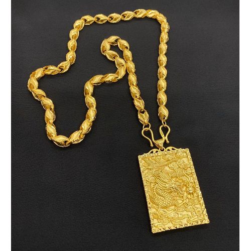 product_image_name-Moneymaker-Quality & Authentic Non Fading Gold Necklace From Saudi Arabia For Money Makers-1
