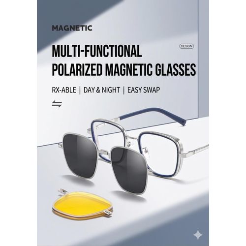 ONIBENZ SwiftSnap 3-in-1 Magnetic Smart-Frames: Day & Night Vision Eyewear - image 3