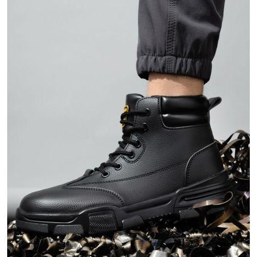 product_image_name-Generic-Original Construction Safety boot, safety shoe, Slip Resistant Rubber Outsole, Oil Resistant Chemical Resistant Sole, Durable Protective Footwear, Original Leather Safety Shoe, Lightweight Military Grade Construction-5