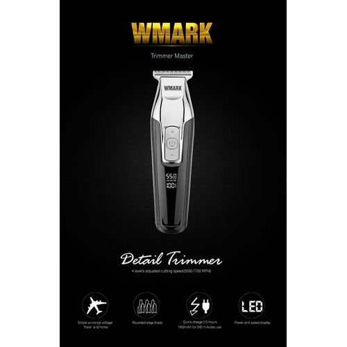WMARK Detail Trimmer – Professional Precision Hair Trimmer - image 2