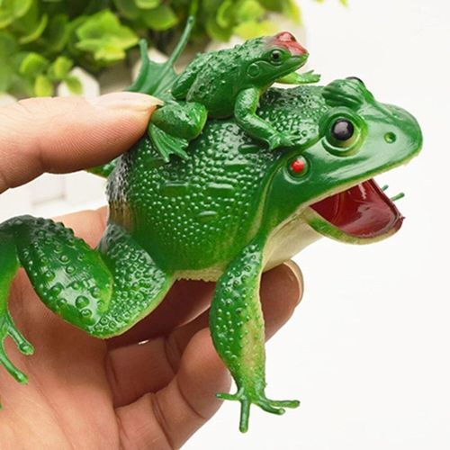 Generic Bath Toy Toddlers Bath Toys Babies Rubber Frogs Frog Toy Plastic  Animals Figures