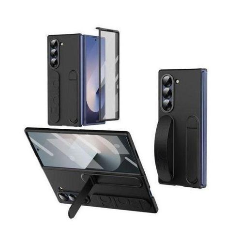 Generic Protective case with inbuilt screen protector for Samsung Galaxy z fold 6 - black - image 2