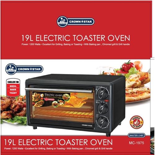 product_image_name-Master Chef-Electric Oven & Grill Stainless Steel(19Ltr)-1